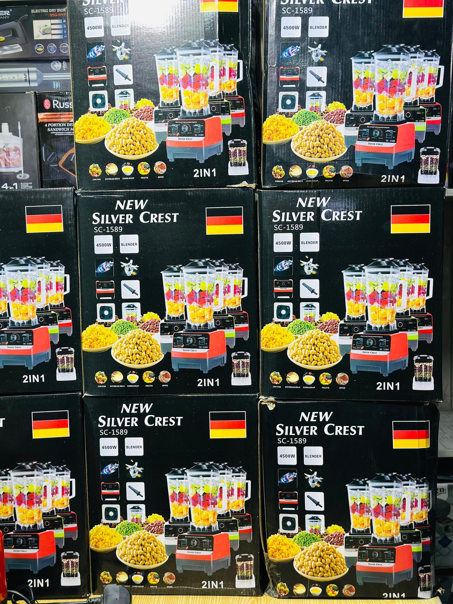 Silver Crest SC-1589 Multifunction Blender Robot - Professional Grade