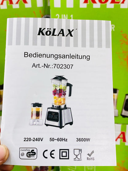 KöLAX 2-in-1 Blender and Grinder