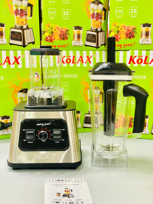 KöLAX 2-in-1 Blender and Grinder