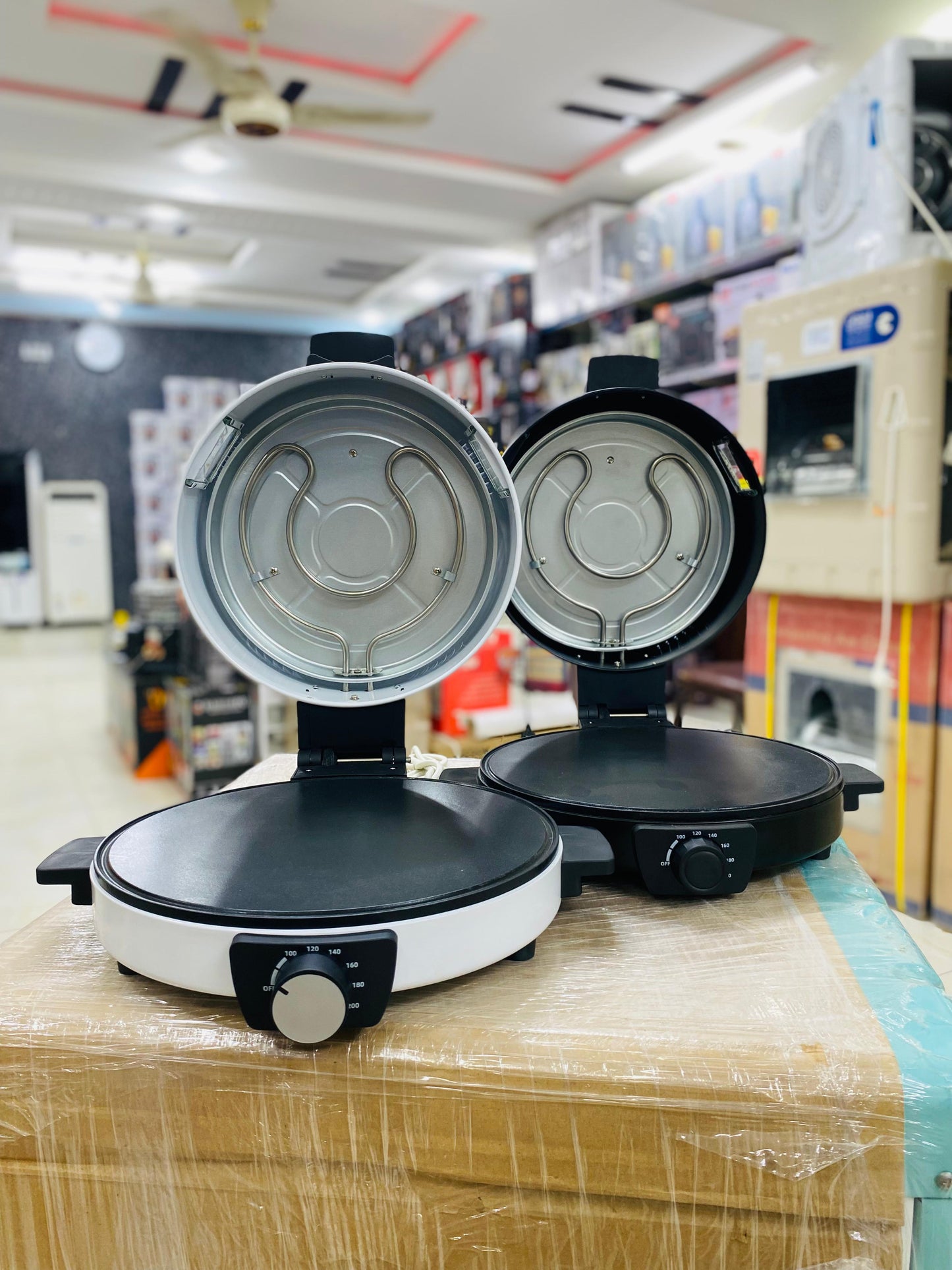 Traditional Rotti Maker - Non-Stick Electric Flatbread Press