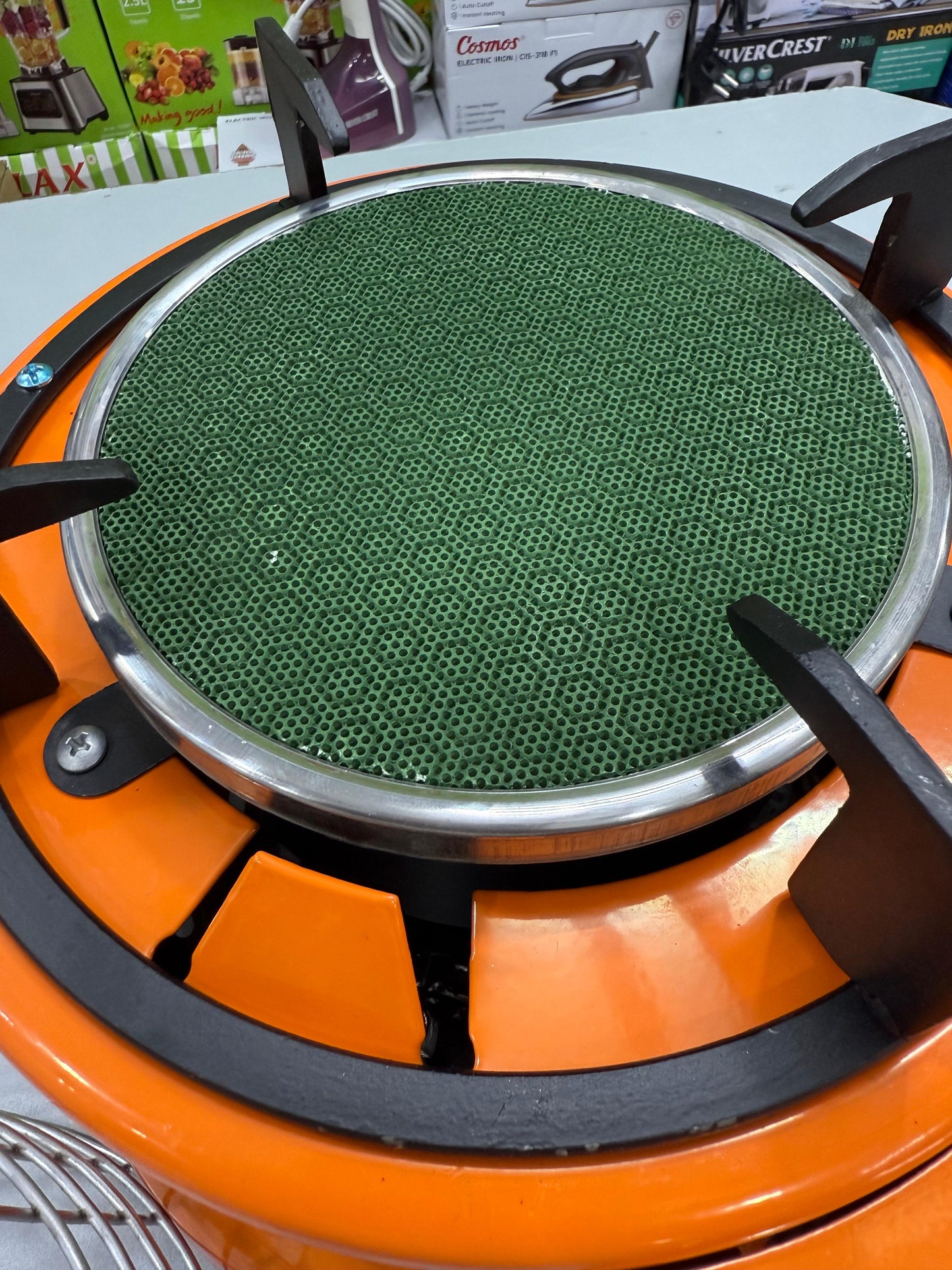 Alkhalij Portable Gas Heater - Red Indoor/Outdoor Heating Solution