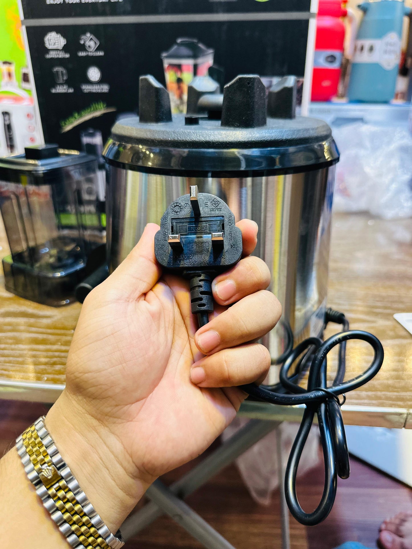 Super Crest 3-in-1 Kitchen Appliance Set - Blender, Food Processor & Coffee Grinder