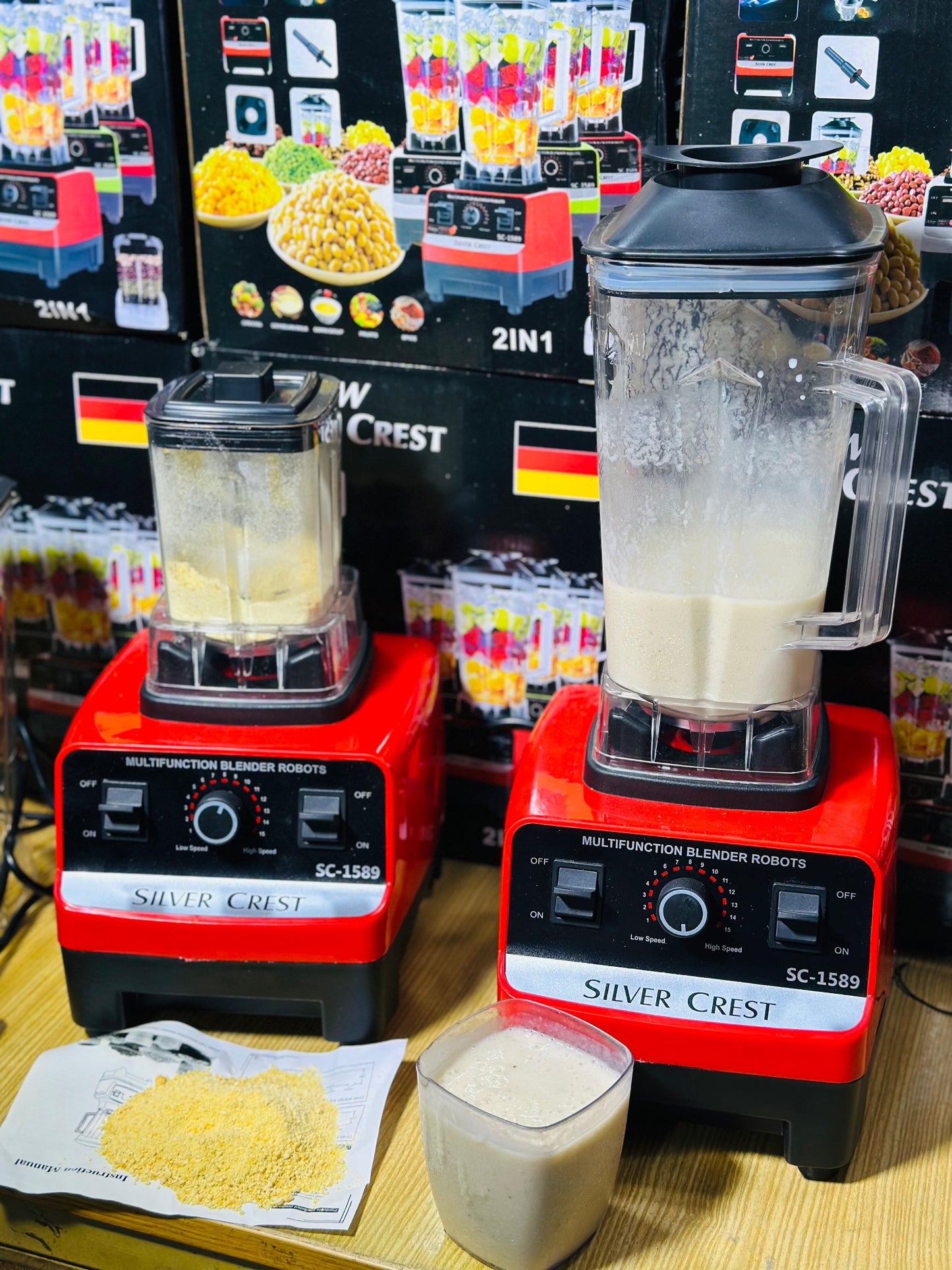 Silver Crest SC-1589 Multifunction Blender Robot - Professional Grade