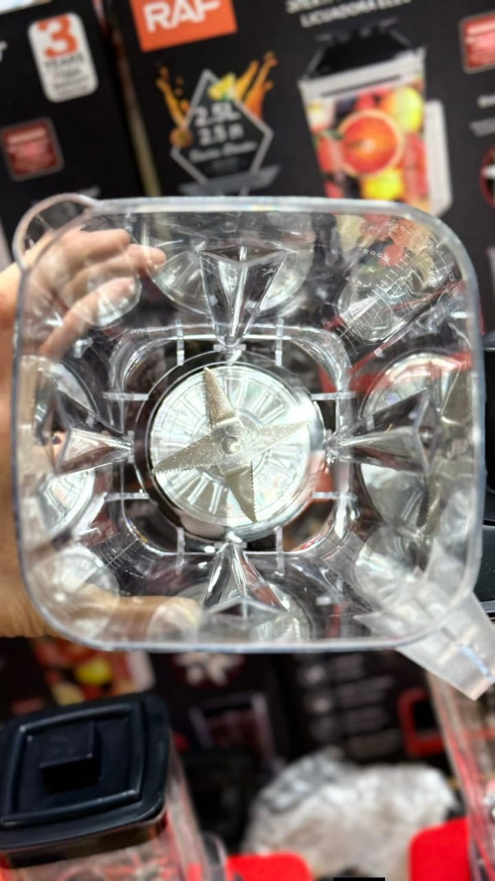 RAF Electric 2-in-1 Blender & Grinder – 2.5L Large Capacity, Powerful Multi-Purpose Mixer