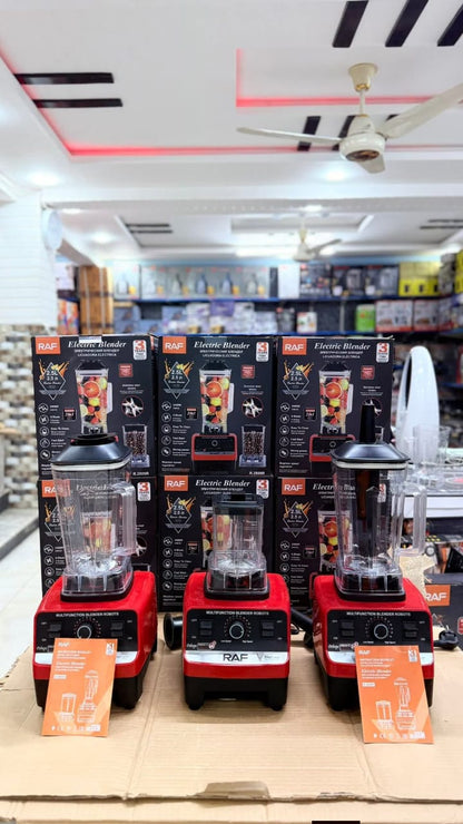 RAF Electric 2-in-1 Blender & Grinder – 2.5L Large Capacity, Powerful Multi-Purpose Mixer